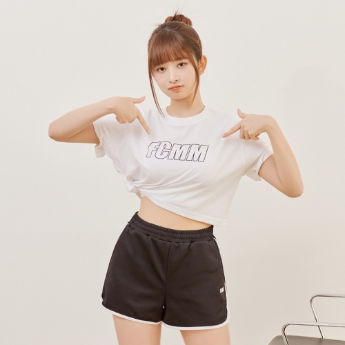 23S/S 預訂｜FCMM x IVE Rei Cooling Cotton Track Shorts