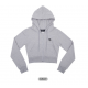 春季預訂｜MUAHMUAH LOGO POINT TRAINING CROP HOOD ZIPUP