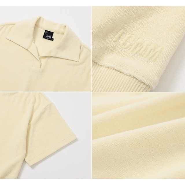 23S/S 預訂｜FCMM x IVE Rei Outdoor Terry Collar T-shirt