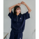 春季預訂|MUAHMUAH LOGO HALF ZIPUP HALF T-SHIRT 春季預訂|MUAHMUAH LOGO HALF ZIPUP HALF T-SHIRT
