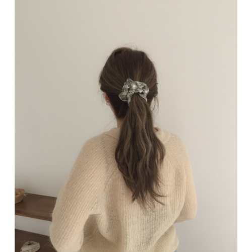 預訂｜Powder Check Scrunchy (5 COLOR)