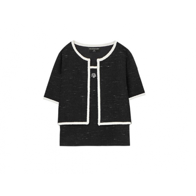 春季預訂|MUAHMUAH SIGNATURE LOGO POINT TWEED SET-UP 春季預訂|MUAHMUAH SIGNATURE LOGO POINT TWEED SET-UP