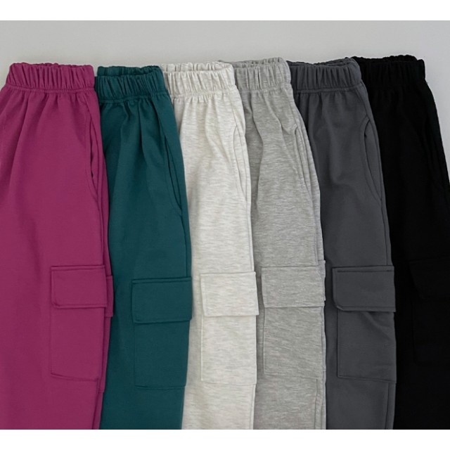 春季預訂|側口袋棉寛褲 6 COLORS 春季預訂|側口袋棉寛褲 6 COLORS