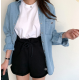 春季預訂|MUAHMUAH LOGO STITCH TRAINING HALF PANTS 春季預訂|MUAHMUAH LOGO STITCH TRAINING HALF PANTS