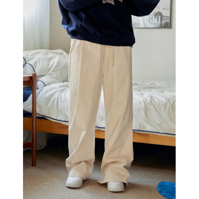 春季預訂|MUAHMUAH WIDE PINTUCK LONG PANTS 春季預訂|MUAHMUAH WIDE PINTUCK LONG PANTS