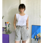 春季預訂｜MUAHMUAH LOGO STITCH TRAINING HALF PANTS