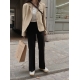 預訂｜SLOWAND 自家製 #SLOWMADE. Semi Boots-cut Slacks (3 COLOR)