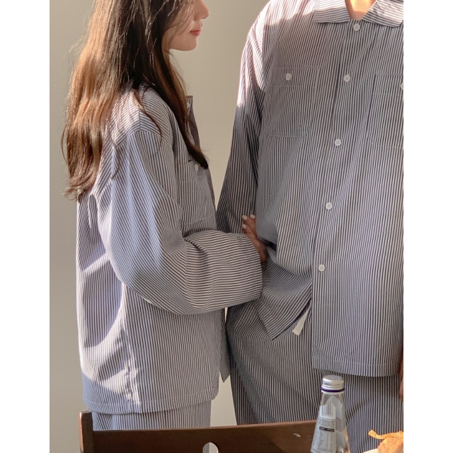 23S/S 預訂｜JUUNEEDU Slower Stripe Pajamas (3 COLOR)
