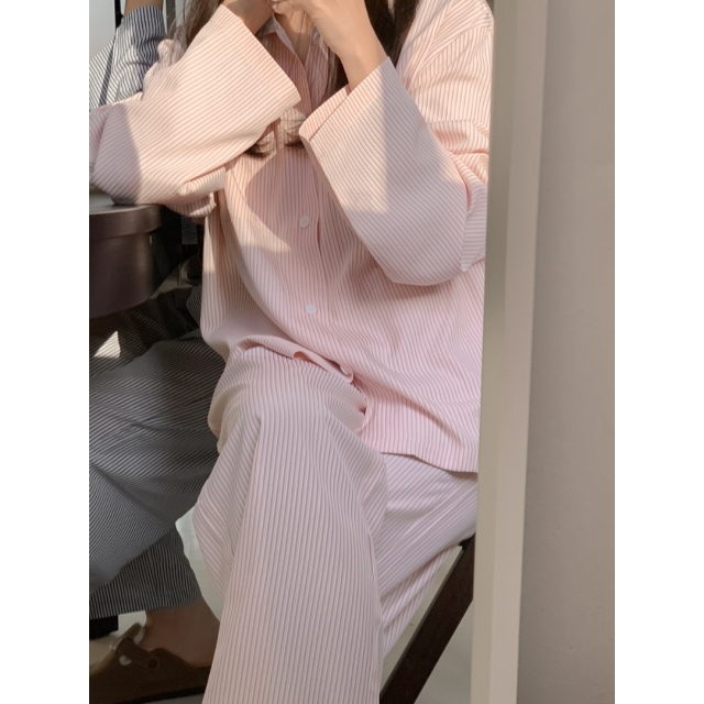 23S/S 預訂｜JUUNEEDU Slower Stripe Pajamas (3 COLOR)