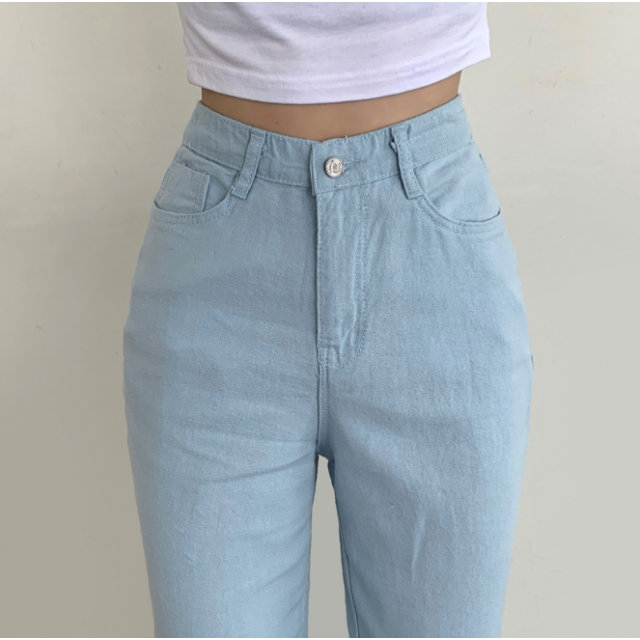 春季預訂|PASTEL薄身五色後鬆緊腰一字寬褲 (S-XL) 春季預訂|PASTEL薄身五色後鬆緊腰一字寬褲 (S-XL)