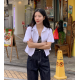 春季預訂｜純色基本短袖襯衫 (CROP / BASIC)