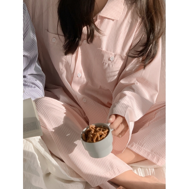23S/S 預訂｜JUUNEEDU Slower Stripe Pajamas (3 COLOR)