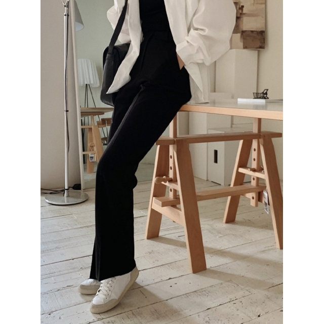 預訂｜SLOWAND 自家製 #SLOWMADE. Semi Boots-cut Slacks (3 COLOR)
