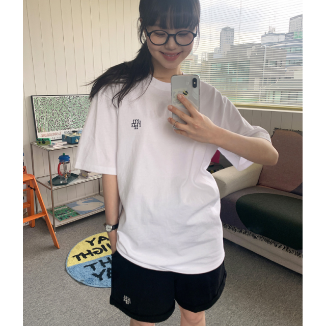 春季預訂|MUAHMUAH LOGO STITCH TRAINING HALF PANTS 春季預訂|MUAHMUAH LOGO STITCH TRAINING HALF PANTS