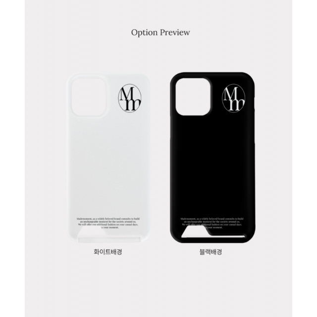 預訂｜Mademonent [mm] Basic Phonecase (Made in Korea)