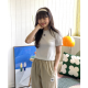 春季預訂|MUAHMUAH SIGNATURE CROP HALF T-SHIRT 春季預訂|MUAHMUAH SIGNATURE CROP HALF T-SHIRT
