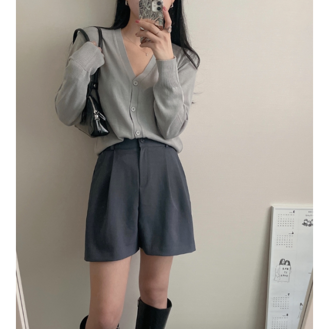 春季預訂｜4分打摺西裝短褲