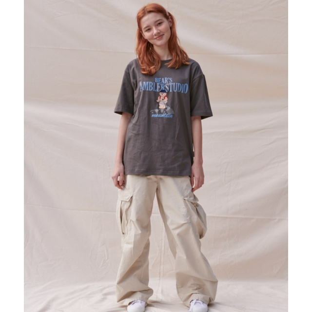 23S/S 預訂｜AMBLER HIKING BEAR T-SHIRTS