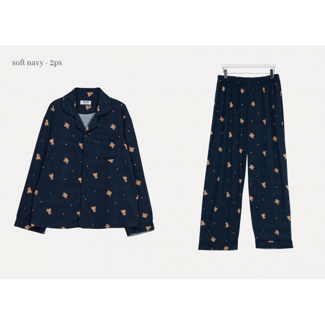 23S/S 預訂｜JUUNEEDU Hug Bear Pajamas (3 COLOR)