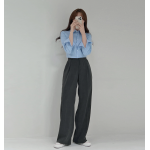 春季預訂|側釦專屬西裝寬褲子 (S-2XL, 3 LENGTH) 春季預訂|側釦專屬西裝寬褲子 (S-2XL, 3 LENGTH)
