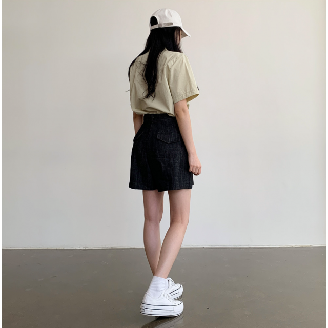 夏季預訂|4分打摺牛仔短褲 夏季預訂|4分打摺牛仔短褲