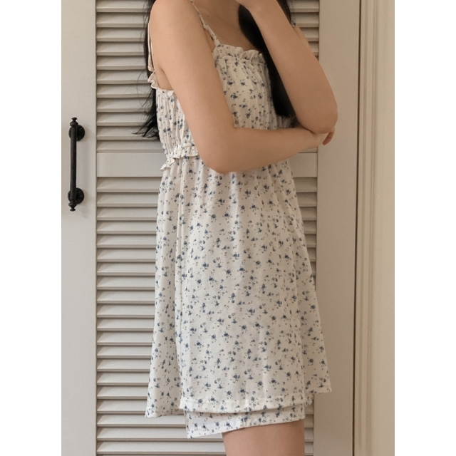 23S/S 預訂｜JUUNEEDU Blossom One Piece Shorts Set