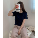 春季預訂|MUAHMUAH COTTON REGULAR FIT HALF T-SHIRT 春季預訂|MUAHMUAH COTTON REGULAR FIT HALF T-SHIRT