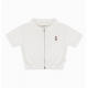 23S/S 預訂｜AMBLER One Bear Crop Collar Zip-up T-shirts