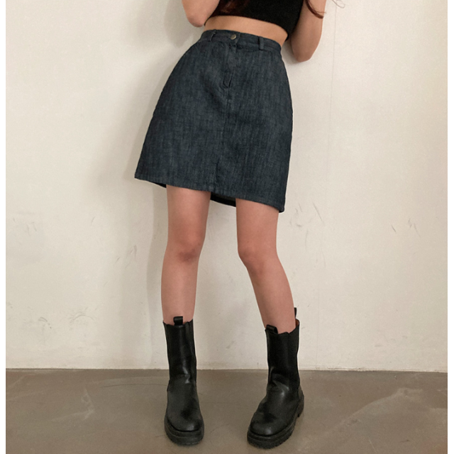 春季預訂|軟身4分牛仔短裙 (S-2XL) 春季預訂|軟身4分牛仔短裙 (S-2XL)