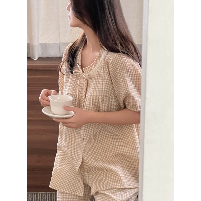 23S/S 預訂|JUUNEEDU Daisy Lace Cotton Pajamas 23S/S 預訂|JUUNEEDU Daisy Lace Cotton Pajamas