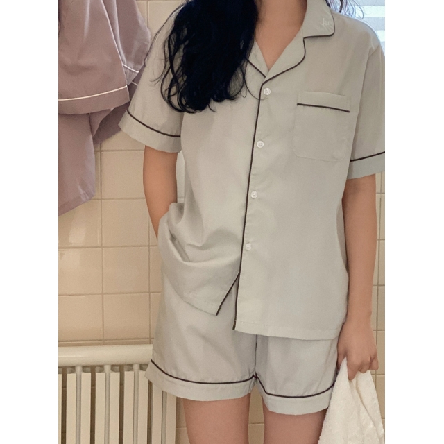 23S/S 預訂｜JUUNEEDU Better Embroidery Pajamas (5 COLOR)