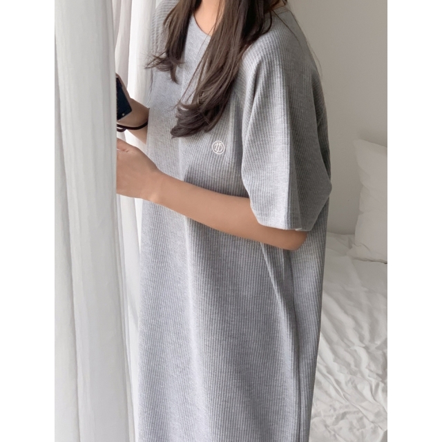 23S/S 預訂｜JUUNEEDU Enough Waffle Dress
