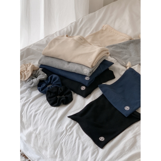 23S/S 預訂｜JUUNEEDU Enough Waffle Dress