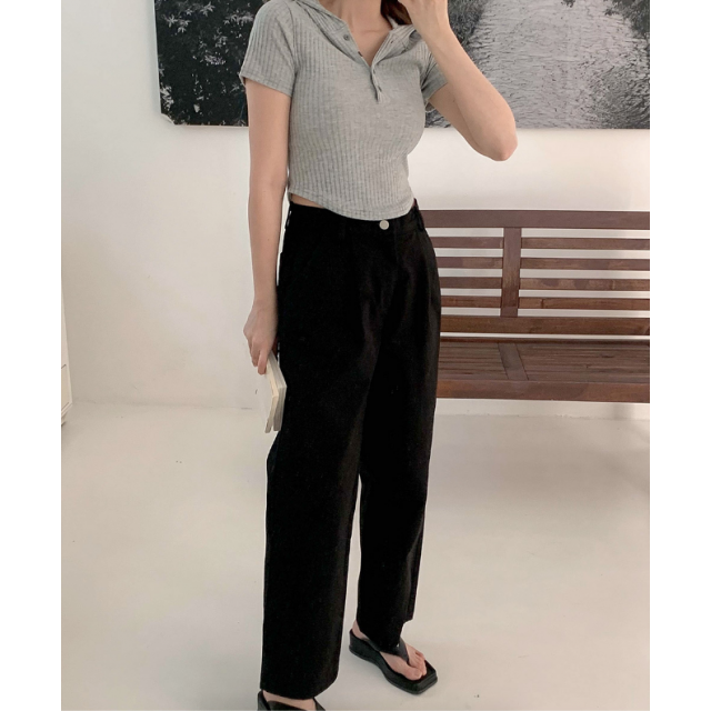 春季預訂|MUAHMUAH WIDE COTTON PINTUCK PANTS 春季預訂|MUAHMUAH WIDE COTTON PINTUCK PANTS