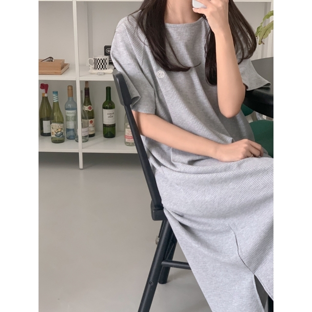23S/S 預訂｜JUUNEEDU Enough Waffle Dress