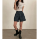 春季預訂|軟身4分打摺牛仔短褲 (S-2XL) 春季預訂|軟身4分打摺牛仔短褲 (S-2XL)