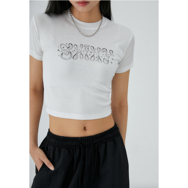 23SS 預訂｜ACOVER SHINY CROP TEE