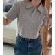 春季預訂|MUAHMUAH COLLAR CROP HALF T-SHIRT 春季預訂|MUAHMUAH COLLAR CROP HALF T-SHIRT