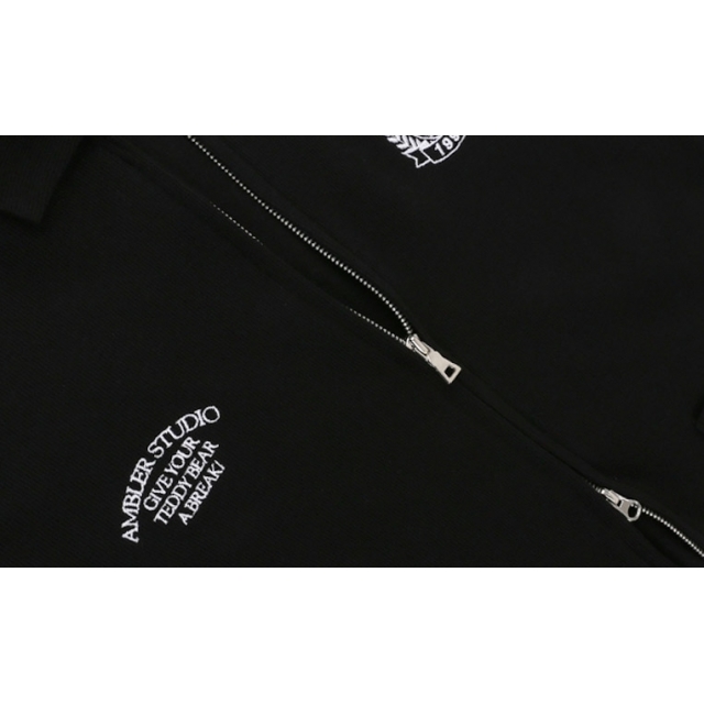 23S/S 預訂｜AMBLER Break Time Collar Zip-up T-shirts