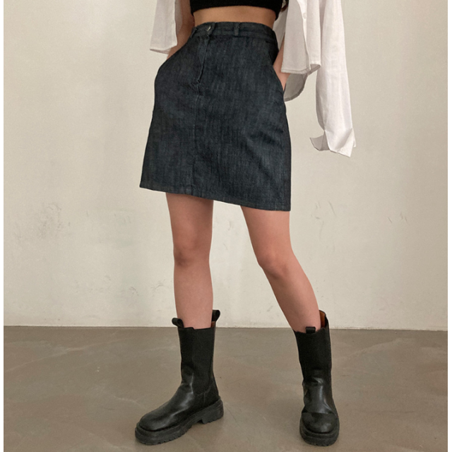 春季預訂|軟身4分牛仔短裙 (S-2XL) 春季預訂|軟身4分牛仔短裙 (S-2XL)