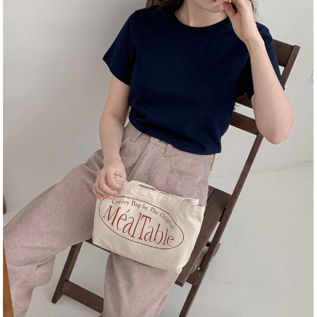 春季預訂|MUAHMUAH COTTON REGULAR FIT HALF T-SHIRT 春季預訂|MUAHMUAH COTTON REGULAR FIT HALF T-SHIRT