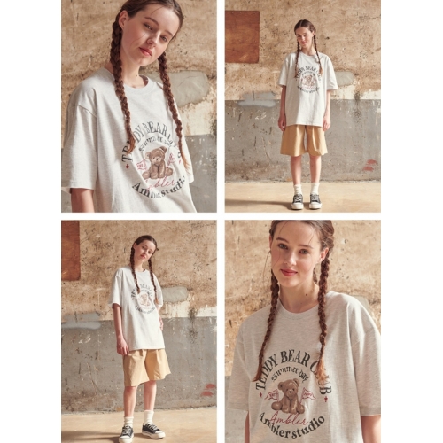 23S/S 預訂｜AMBLER TEDDY BEAR CLUB T-SHIRTS