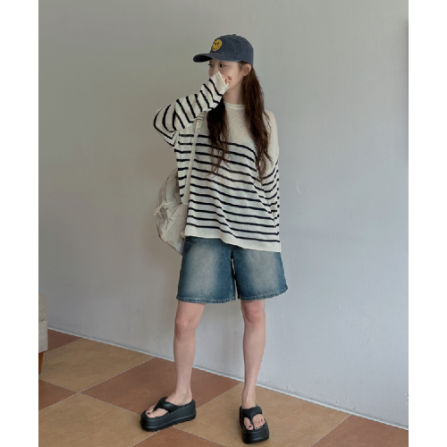 夏季預訂｜水洗牛仔寛短褲