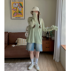 夏季預訂｜VINTAGE拼色撕邊牛仔短寬褲