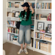 夏季預訂|7分TOMBOY水洗牛仔寛褲 夏季預訂|7分TOMBOY水洗牛仔寛褲
