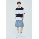預訂｜ROMANTIC CROWN x WOOZI 23SS STRIPE RUGBY POLO
