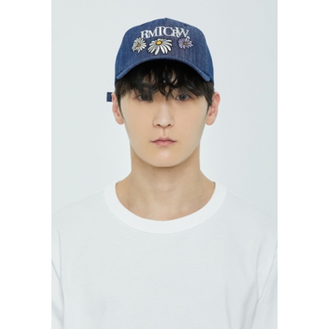 預訂｜ROMANTIC CROWN x WOOZI 23SS FLOWER LOGO BALL CAP