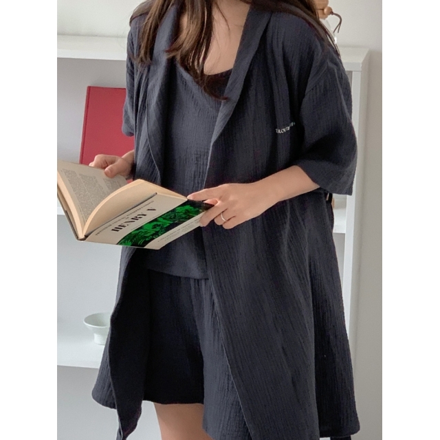 23S/S 預訂｜JUUNEEDU 2 Way Robe Pajamas (6 COLOR)