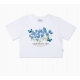 23S/S 預訂｜AMBLER BLUE BUTTERFLY CROP T-SHIRTS