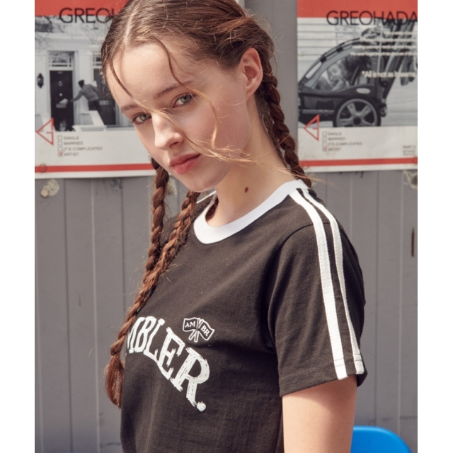 23S/S 預訂|AMBLER 1999 FLAG CROP T-SHIRTS 23S/S 預訂|AMBLER 1999 FLAG CROP T-SHIRTS